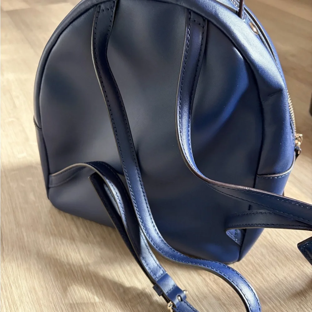 Kate Spade Sammi Blue Camel Backpack - Picture 2 of 4